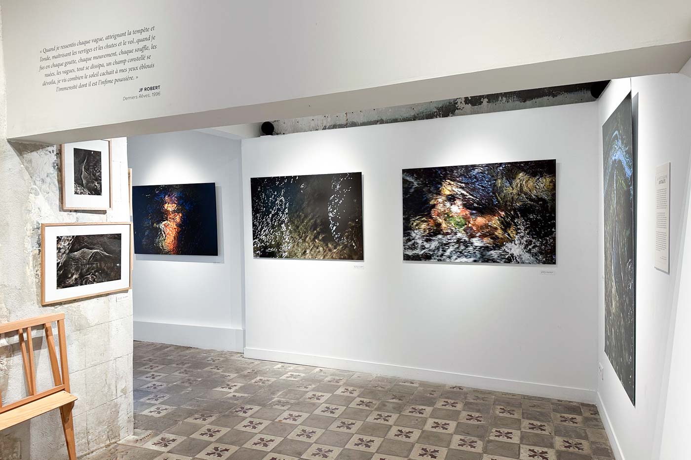 Jean-François Robert - Exposition "Ce que l'eau nous dit" - Galerie Space Between, 2025