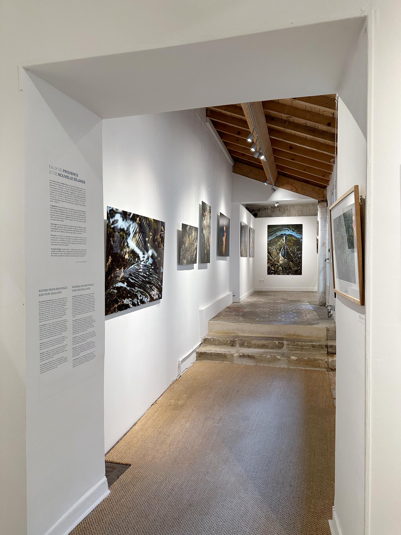 Jean-François Robert - Exposition "Ce que l'eau nous dit" - Galerie Space Between, 2025