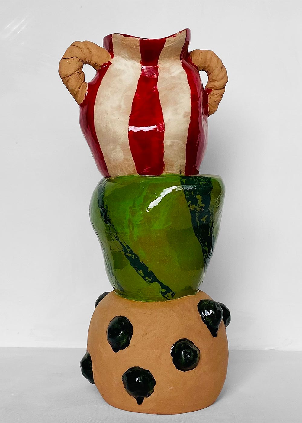 Caitriona Platts-Manoury - "Red Rum"| faïence 47 cm