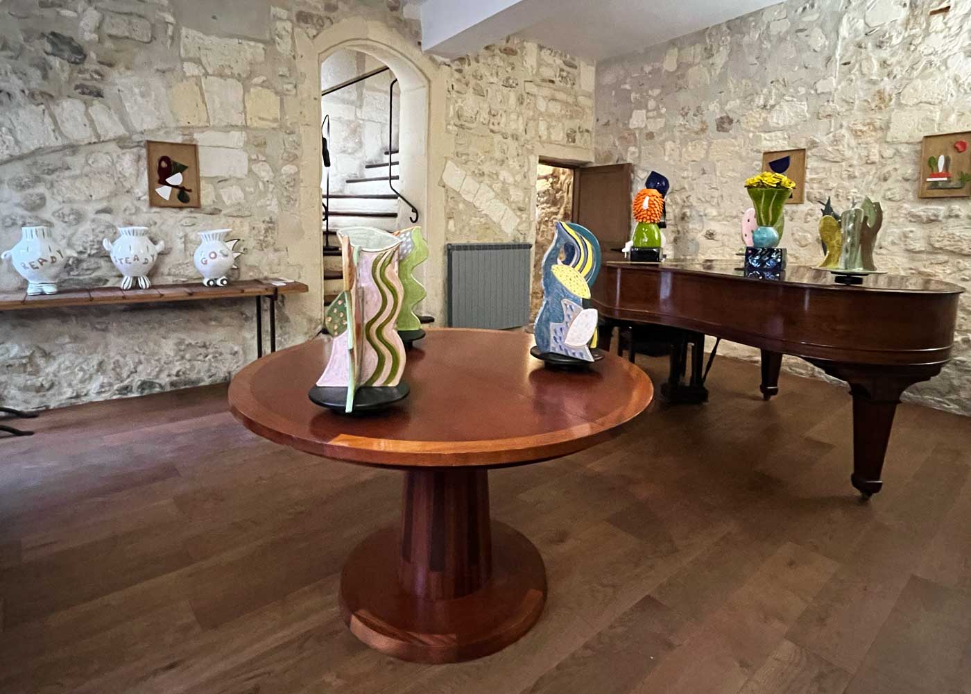Exposition Terres en fantaisie de Caitriona Platts-Manoury-galerie Space Between